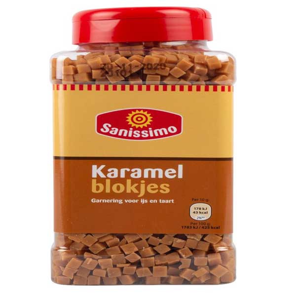 Sanissimo Karamel Blokjes 750 Gram