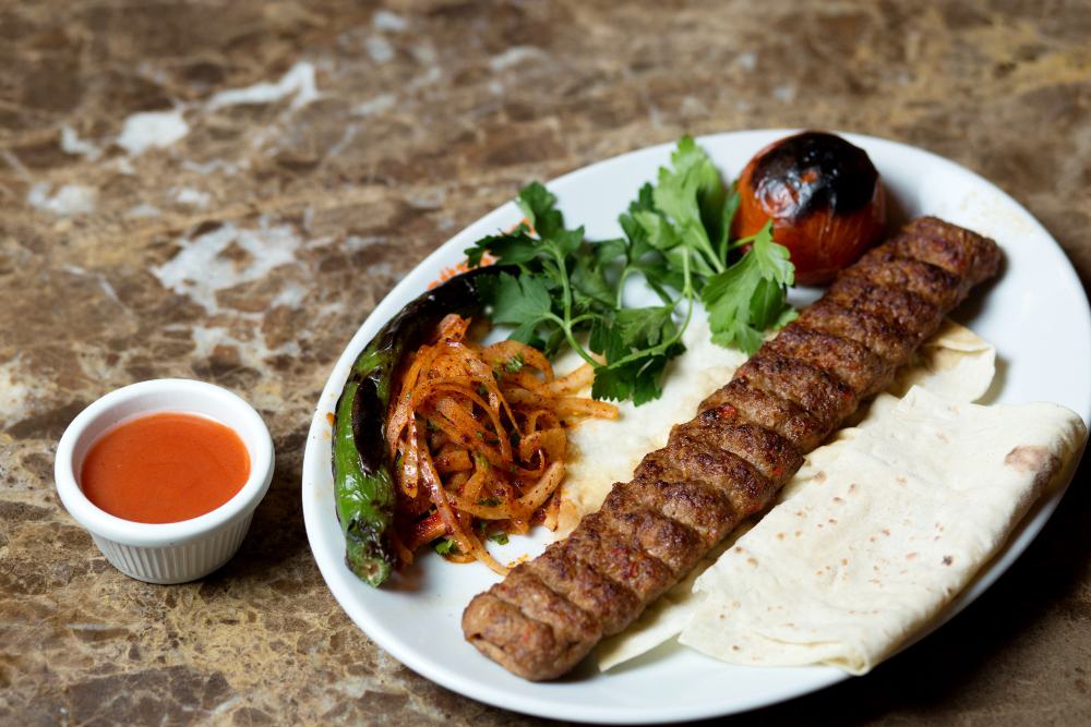 adana kebab wrap