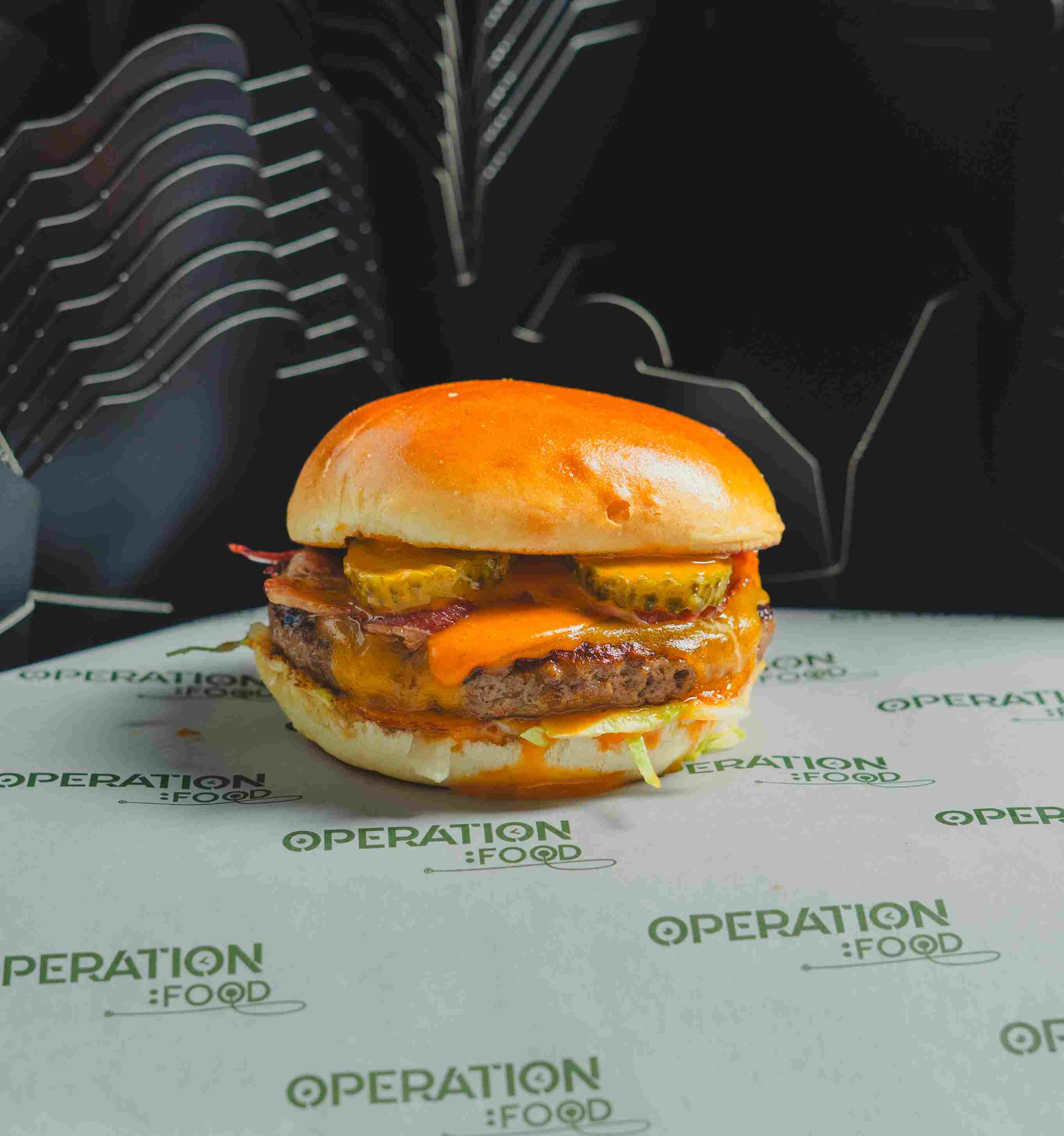 crispy chicken burger