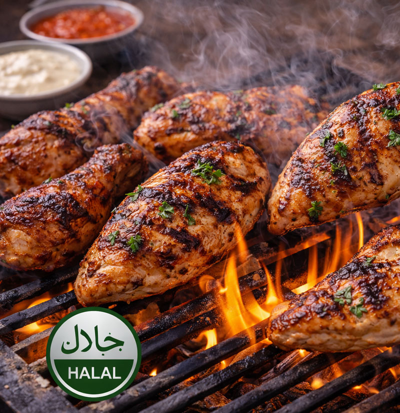 Grilled Chicken In Amsterdam