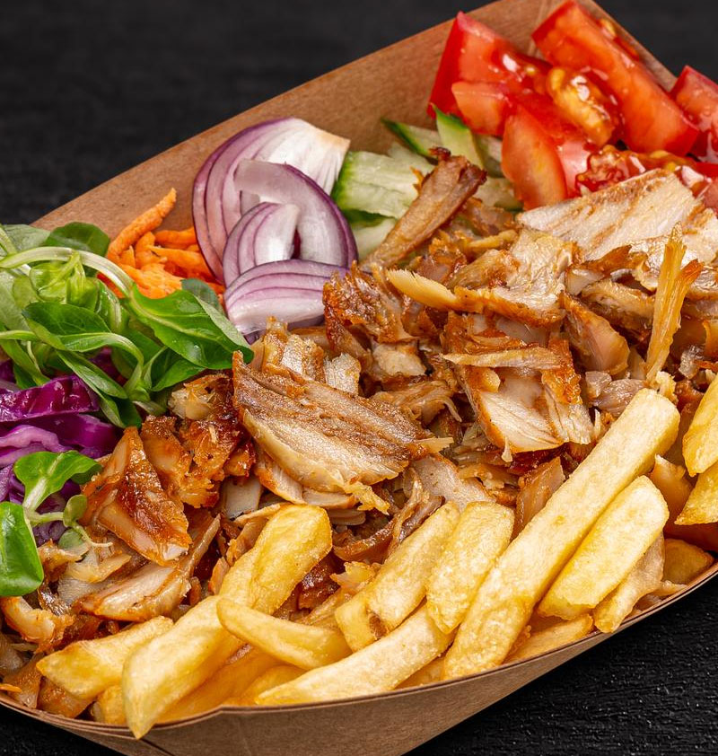 Variety Of Halal Kapsalon