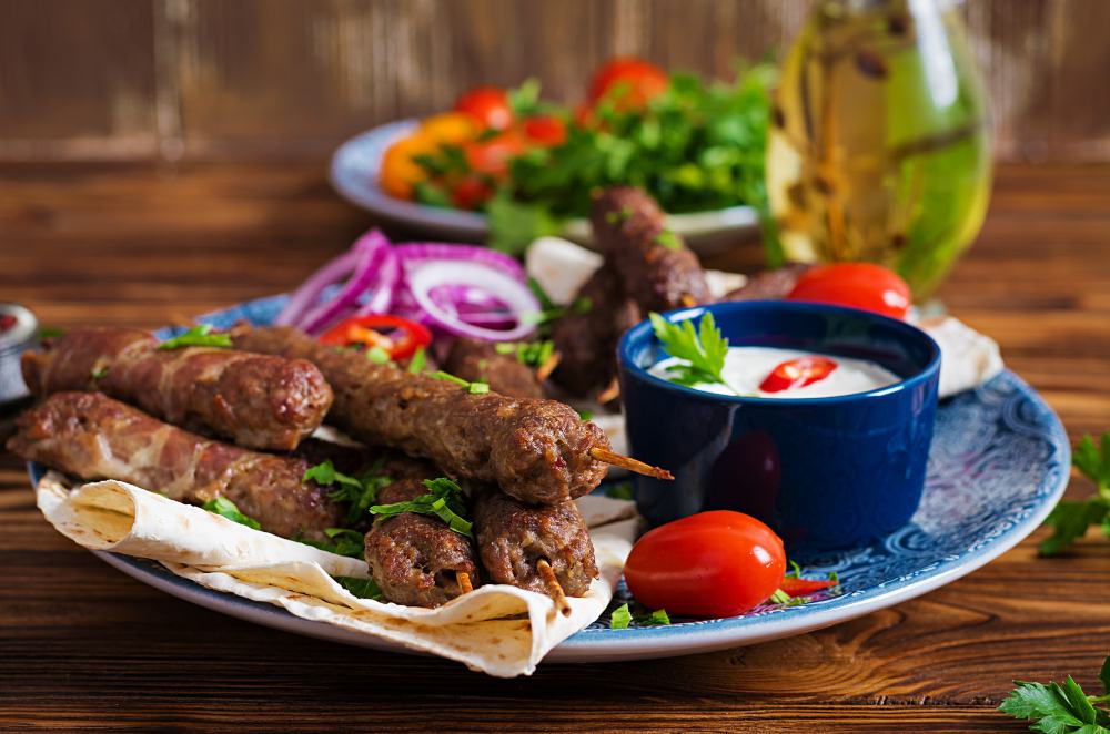 weekely grilled kebab